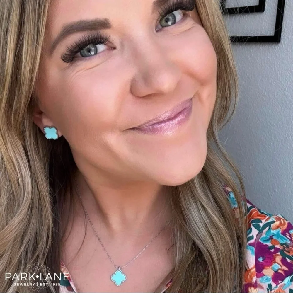 Park Lane Lana Earrings in Baby Blue! BNWT!! - Picture 5 of 5